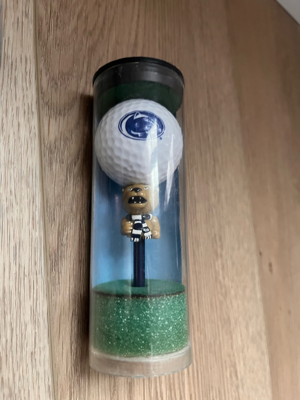PSU - Penn State University Nittany Lion Golf Tee & One Ball - NEW Original Pkg